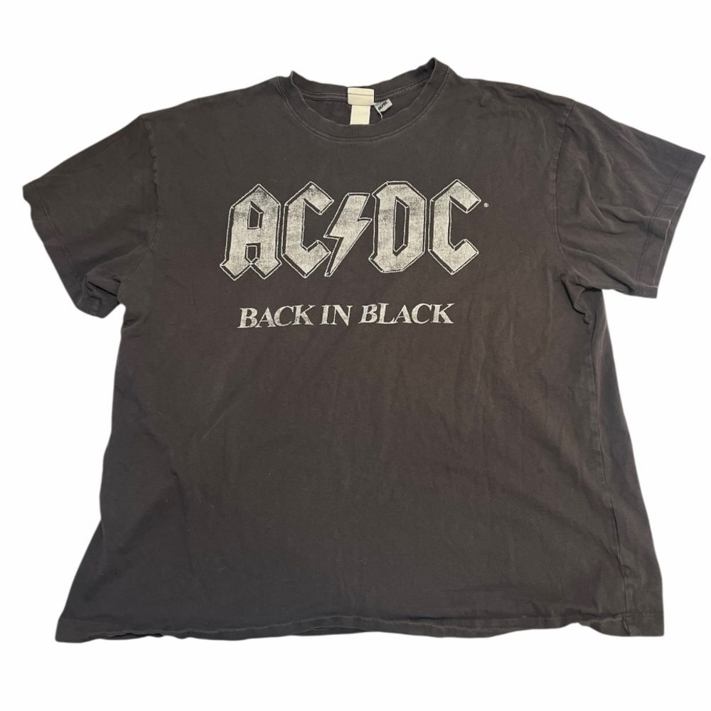 AC/DC Back in Black Tee